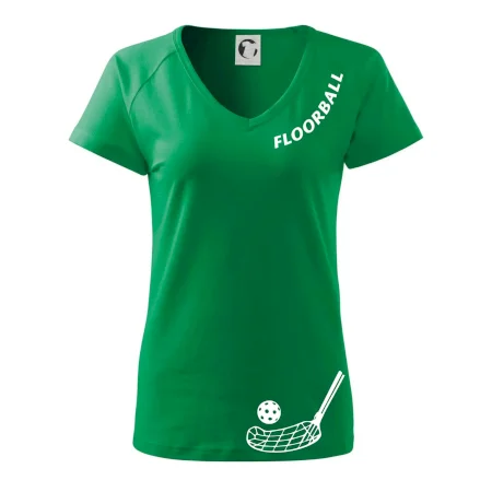 Floorball nápis šikmo