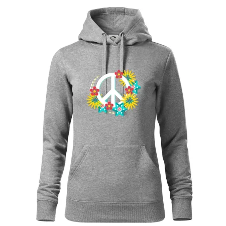 Peace symbol abstraktný