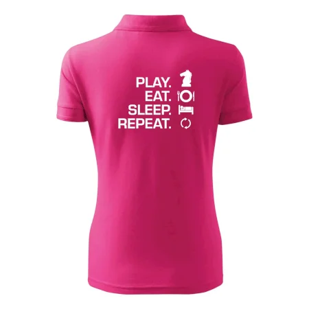 Eat sleep play - šach