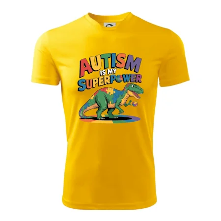 Stojící Rex Autism is my superpower