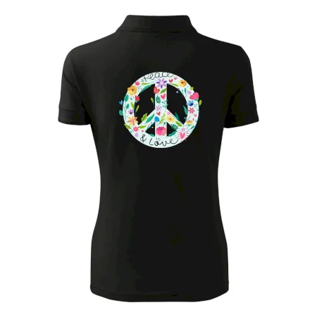 Peace and love symbol