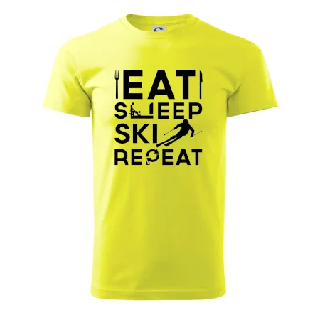 Eat sleep ski repeat