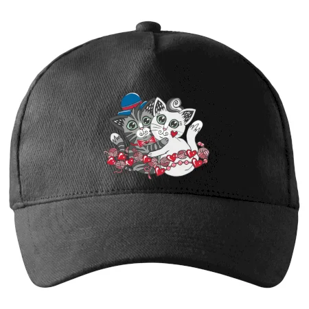 Mačky v objatí (Pecka design)
