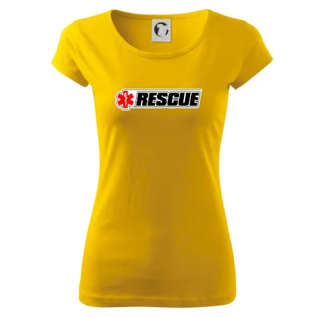 Záchranár rescue kríž červený