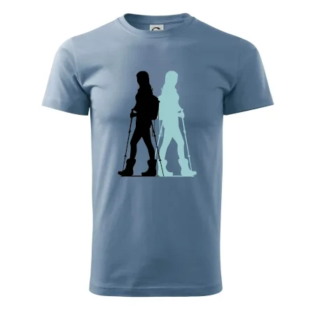 Nordic walking figúry - žena