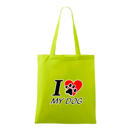 I love my dog - nápis