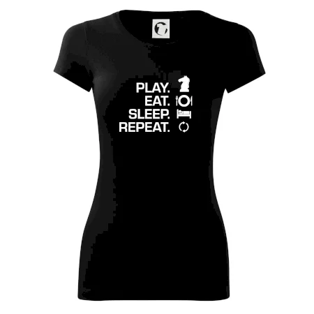 Eat sleep play - šach