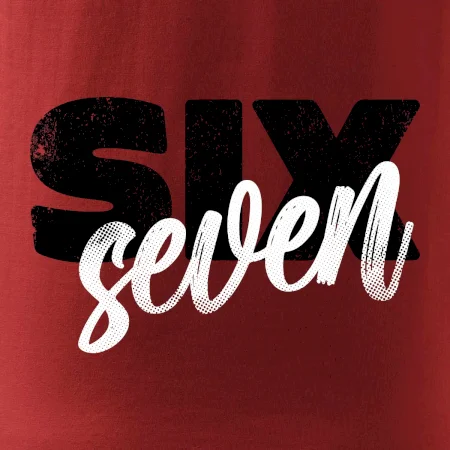 Six seven - písmo