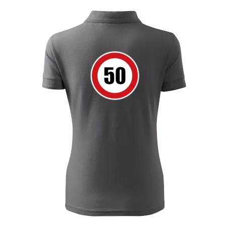 Dopravná značka - obmedzenie rýchlosti 50