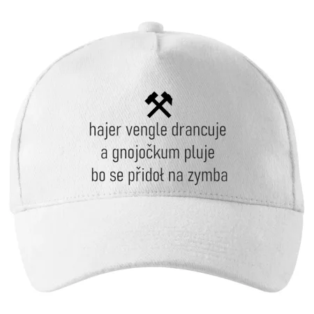 Hajer vengle drancuje a gnojočkum pluje bo se přidoł na zymba
