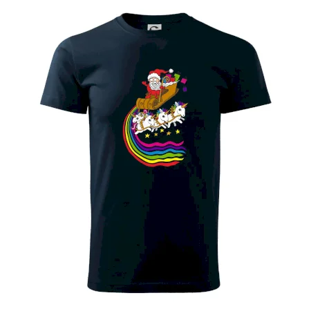 Santa a jednorožce (Pecka design)