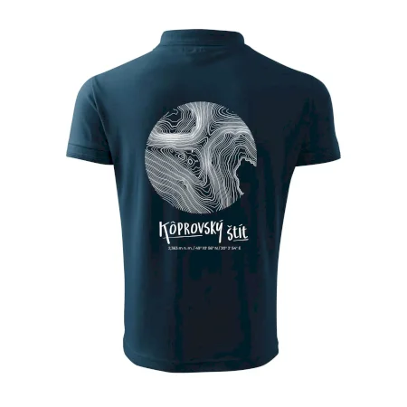 Kôprovský štít - vrstevnice v kruhu