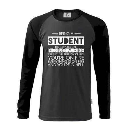 Being a student - bike