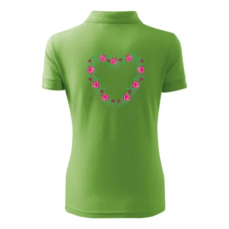 Červené tulipánové srdiečko (Pecka design)