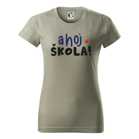 Ahoj škola farebné