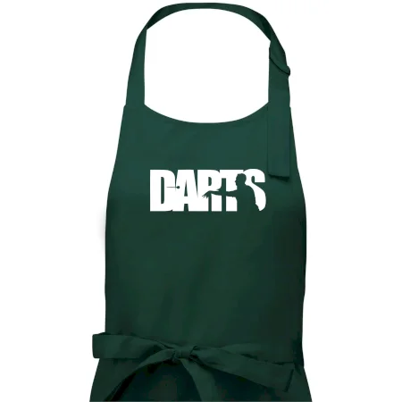 Darts - nápis so šípkarom