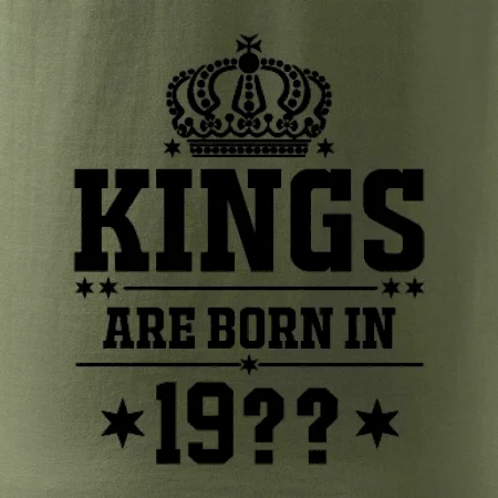 Kings are born in vlastný ročník