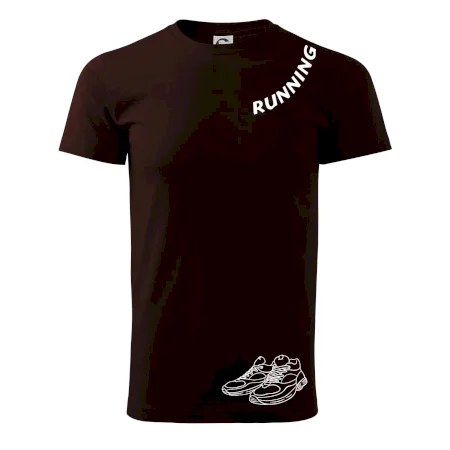 Running nápis šikmo
