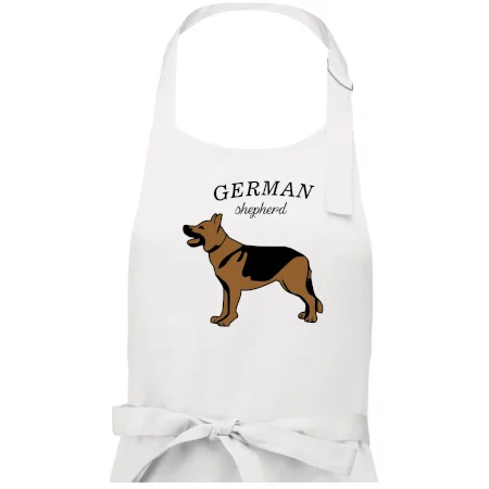 Nemecký ovčiak - hnedý s nápisom