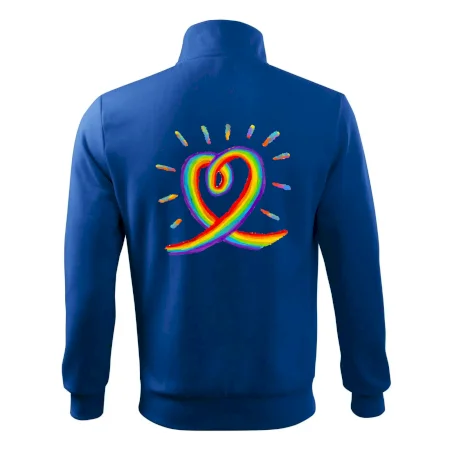Srdce pride dúha kreslená
