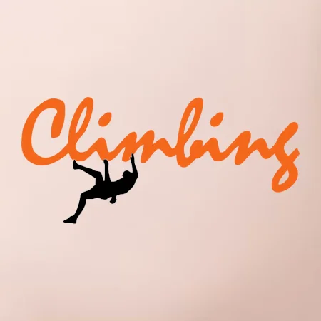 Climbing písací text