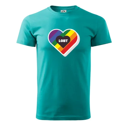 LGBT srdce dúhové