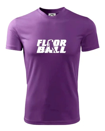 Floorball nápis rovný