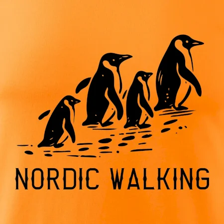 Nordic walking tučniaky - vintage