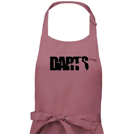 Darts - nápis so šípkarom