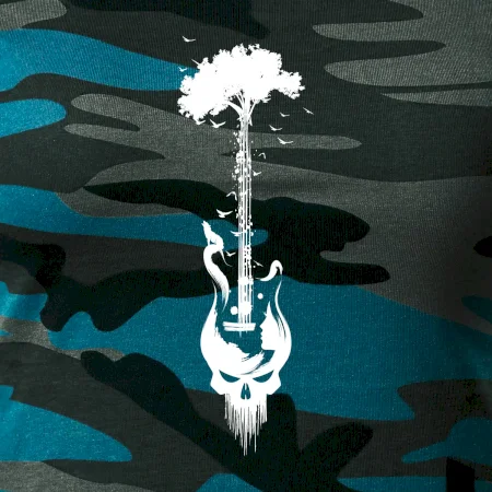 Gitara strom a lebka