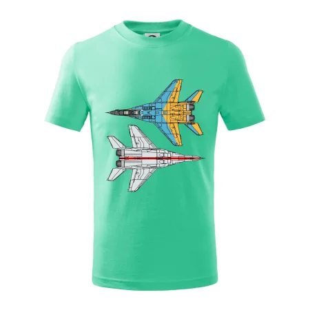 Mig 29 Fulcrum zo spoda a zo shora