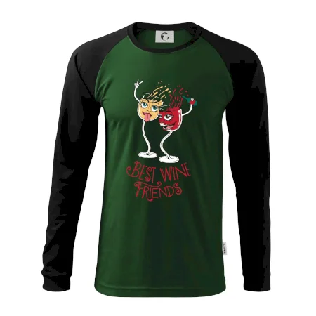 Best wine friends dancing (Pecka design)