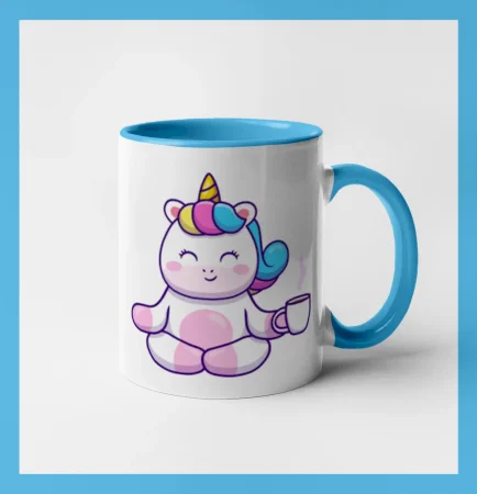 Yoga - jednorožec káva