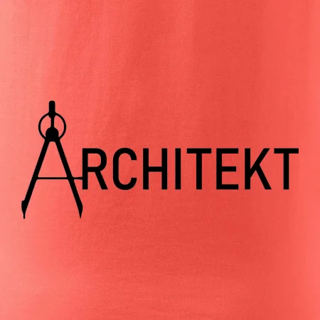 Architekt nápis