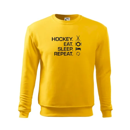Pozemný hokej eat sleep repeat