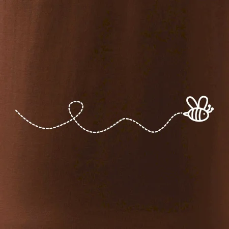 Dráha letu včely - vlnovka