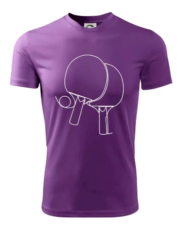 Rakety na stolný tenis jedným ťahom