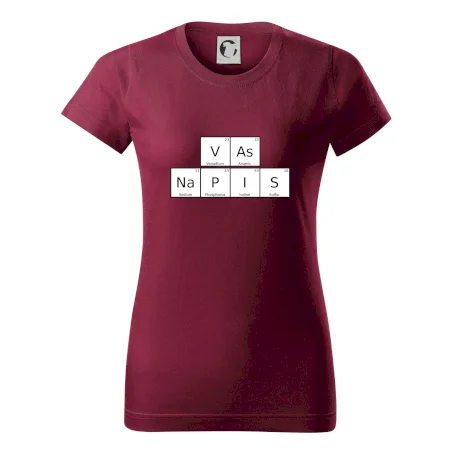 Vlastný nápis - periodická tabuľka