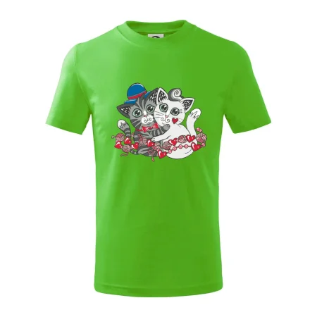 Mačky v objatí (Pecka design)