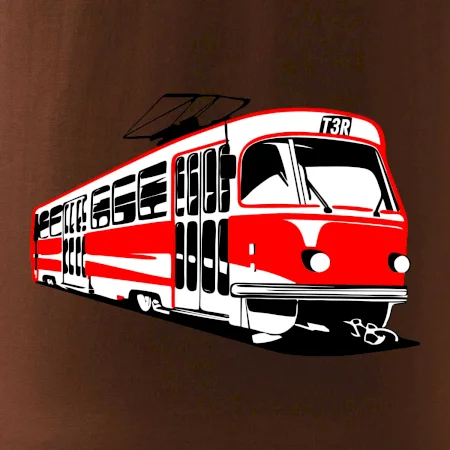 Električka T3R farebná