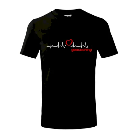 Moje srdce bije pre Geocaching -Text