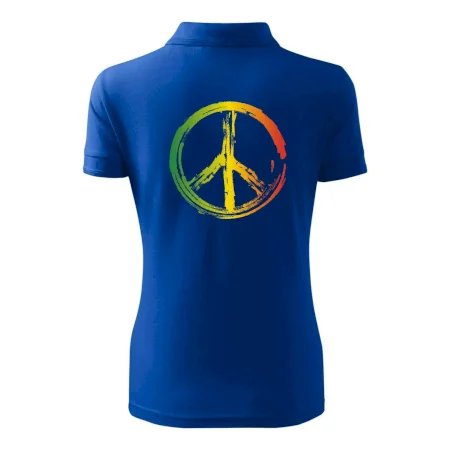 Peace symbol paint