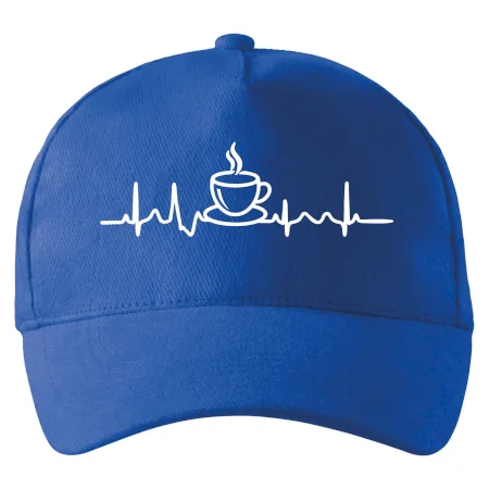 EKG hrnček kávy