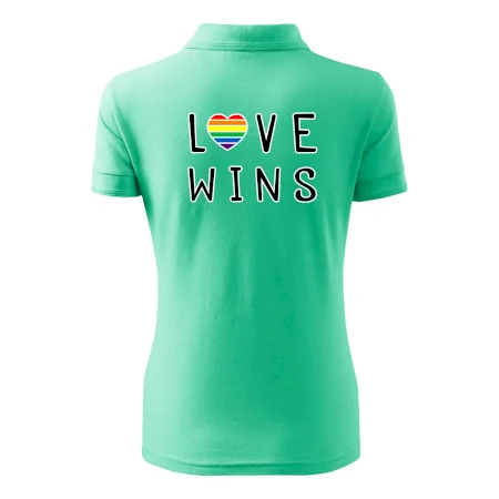 Love wins nápis