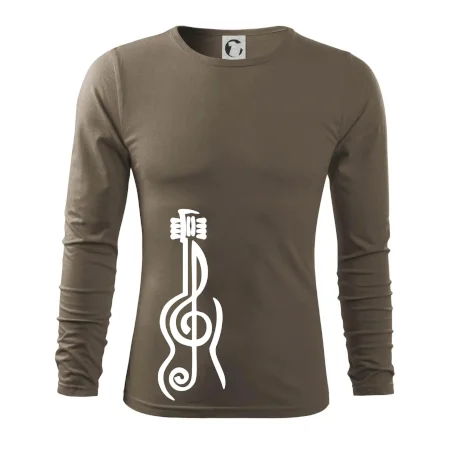 Husľový kľúč gitara