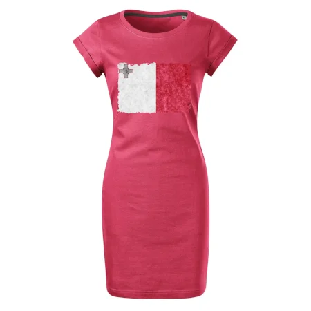 Vlajka Malta ohrýzaná