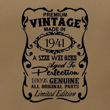 Vintage Etiketa - 1941