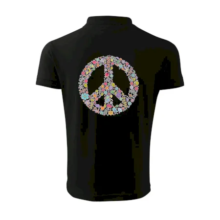 Peace symbol lístočky