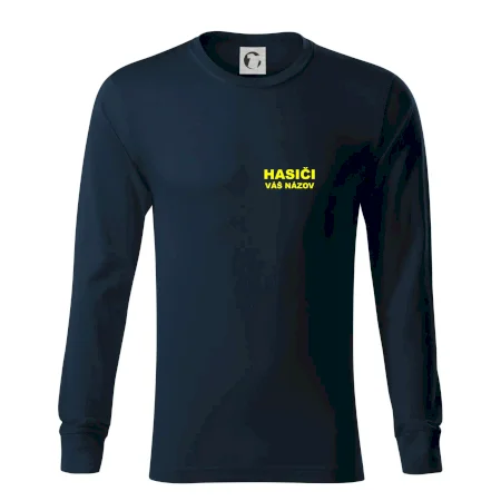 Hasiči - žltý nápis - váš názov zboru