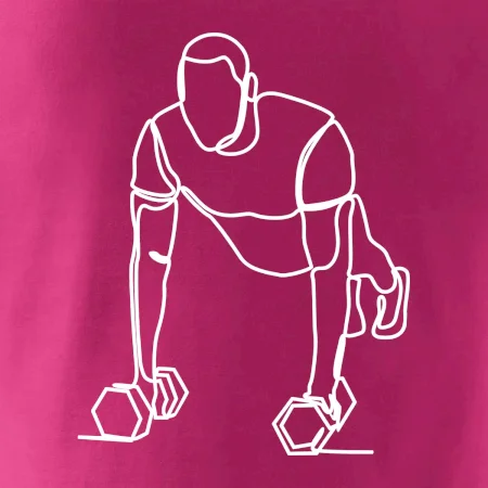Tréner fitness jedným ťahom